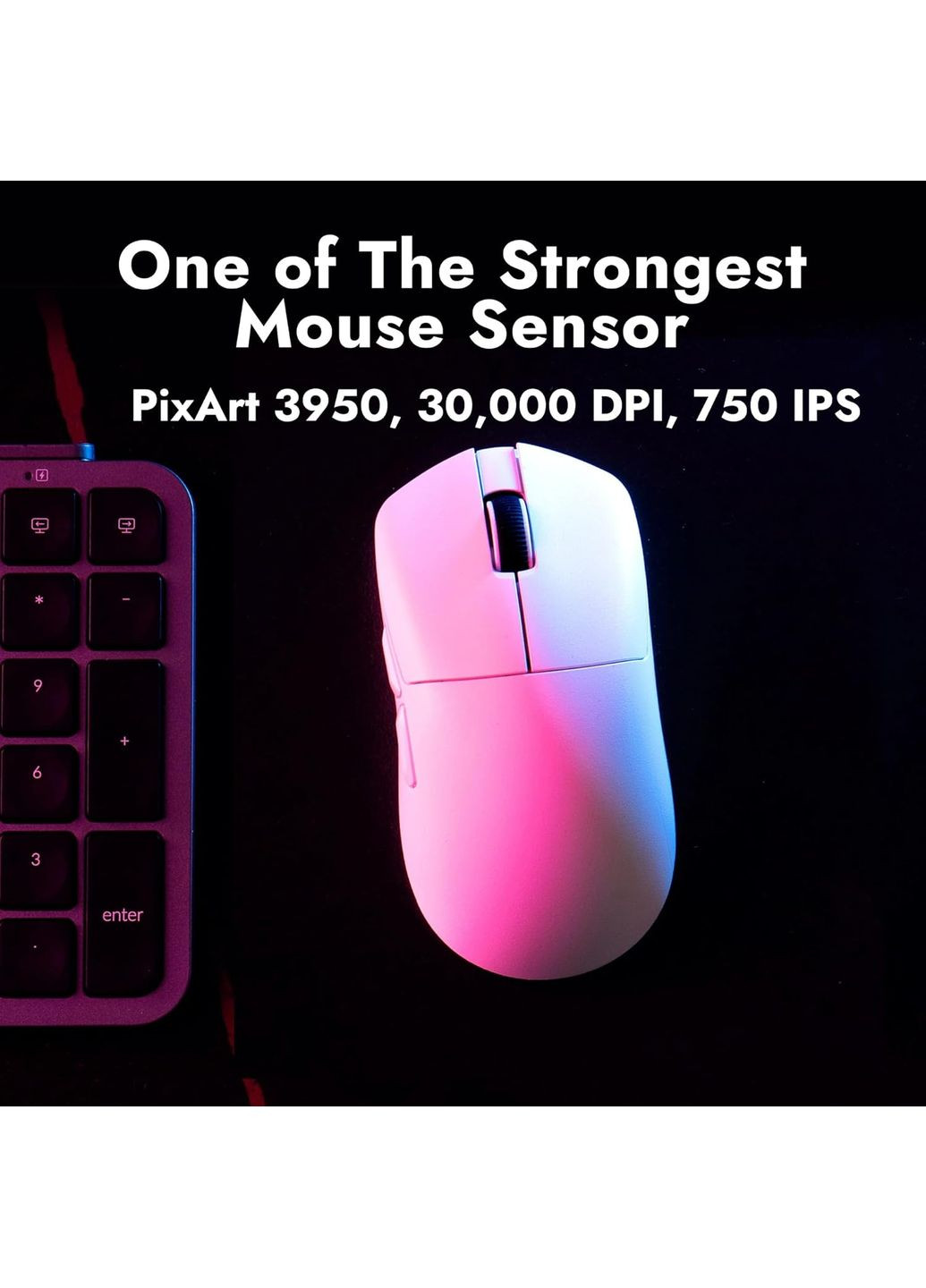 Мышь G1-A2 G1 USB-A/USB-C/WL/BT, 8K, Lemokey (362712631)