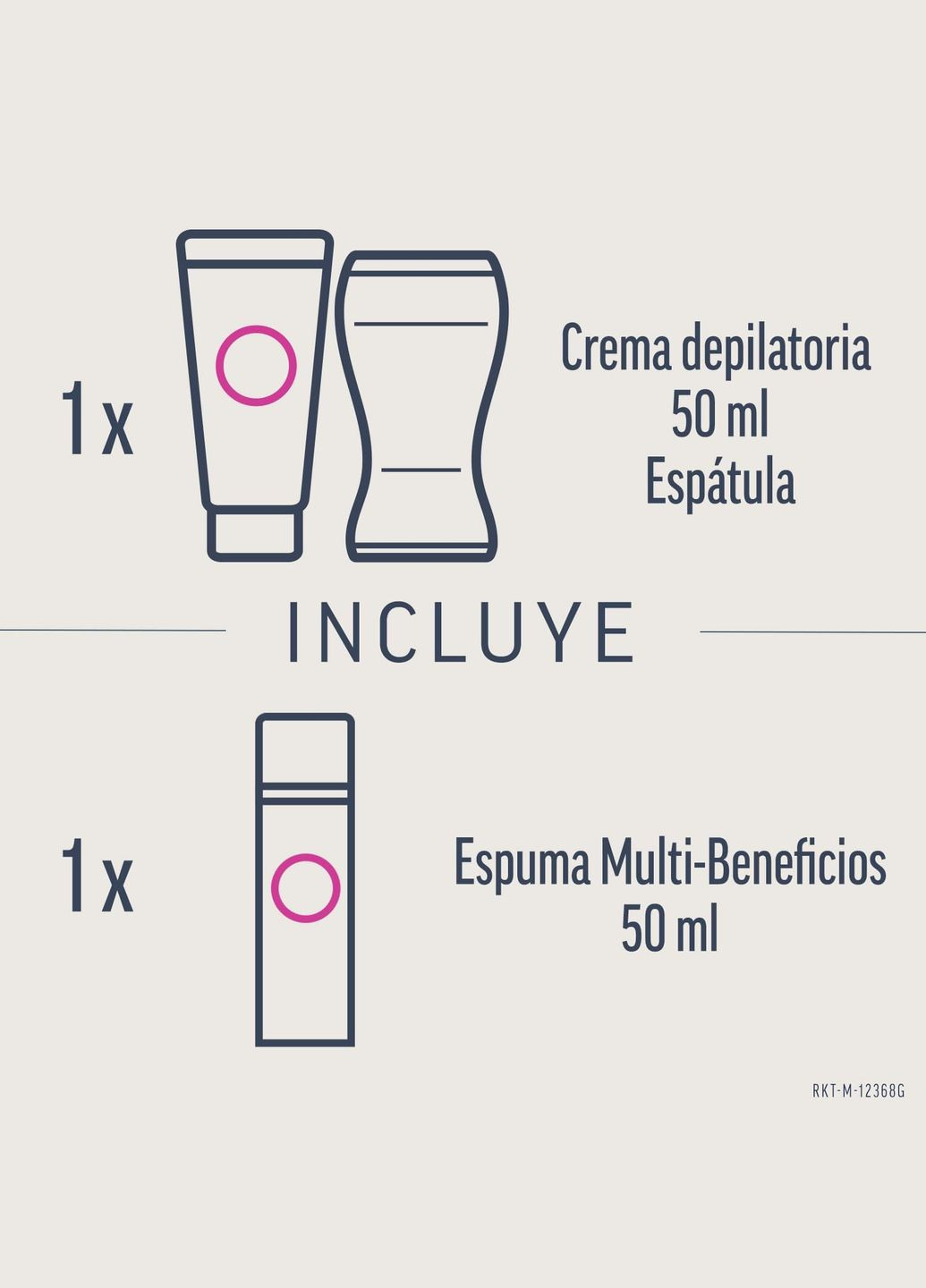 Жіночий набір для видалення волосся Expert для інтимних зон, крем 50 мл і пінка Multi-Benefits 50 мл Veet (346263330)