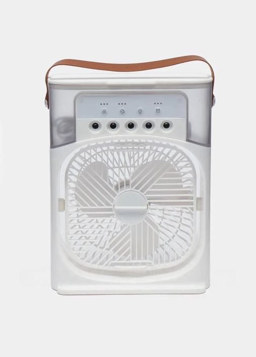 Вентилятор-зволожувач, настільний кондиціонер, аромадифузор + набір ефірних олій Monocrystal (334303103)