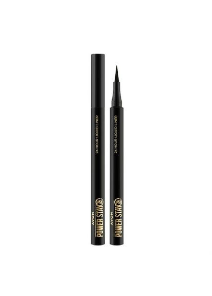 Жидкий лайнер Power Stay 24 Hour Liquid Liner 1,2мл Avon (323223691)