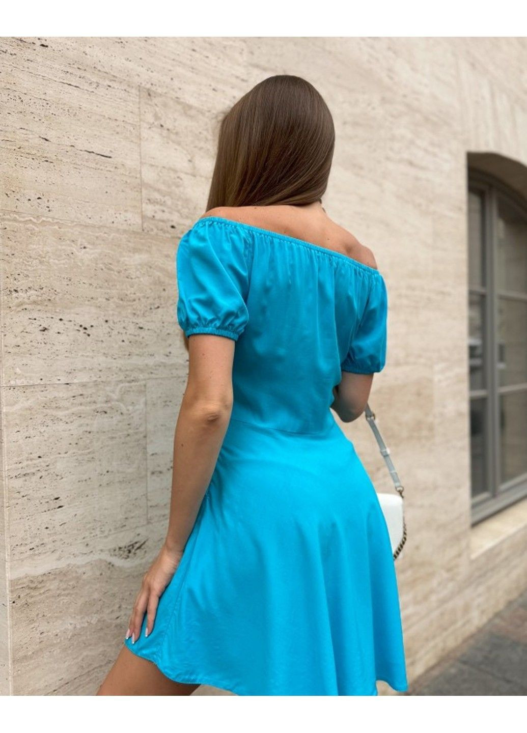 Блакитна повсякденний сукні 14744 блакитний ISSA PLUS