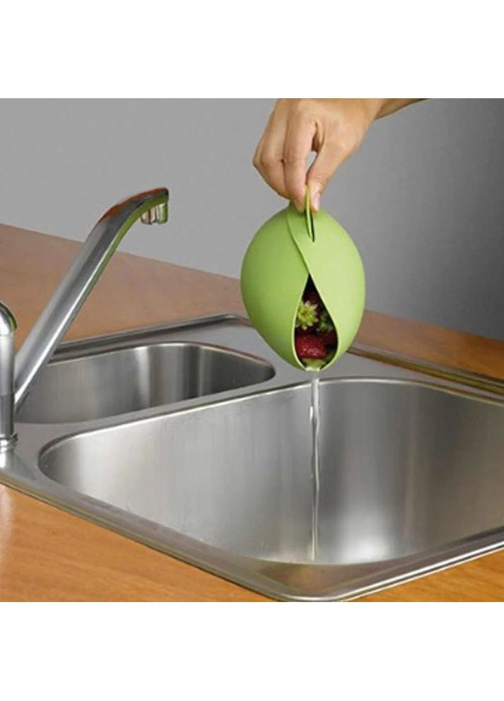 Силіконова миска для випікання та запікання, конверт для запікання Cooking Pocket форма для випікання зелена Stenson (299711825)