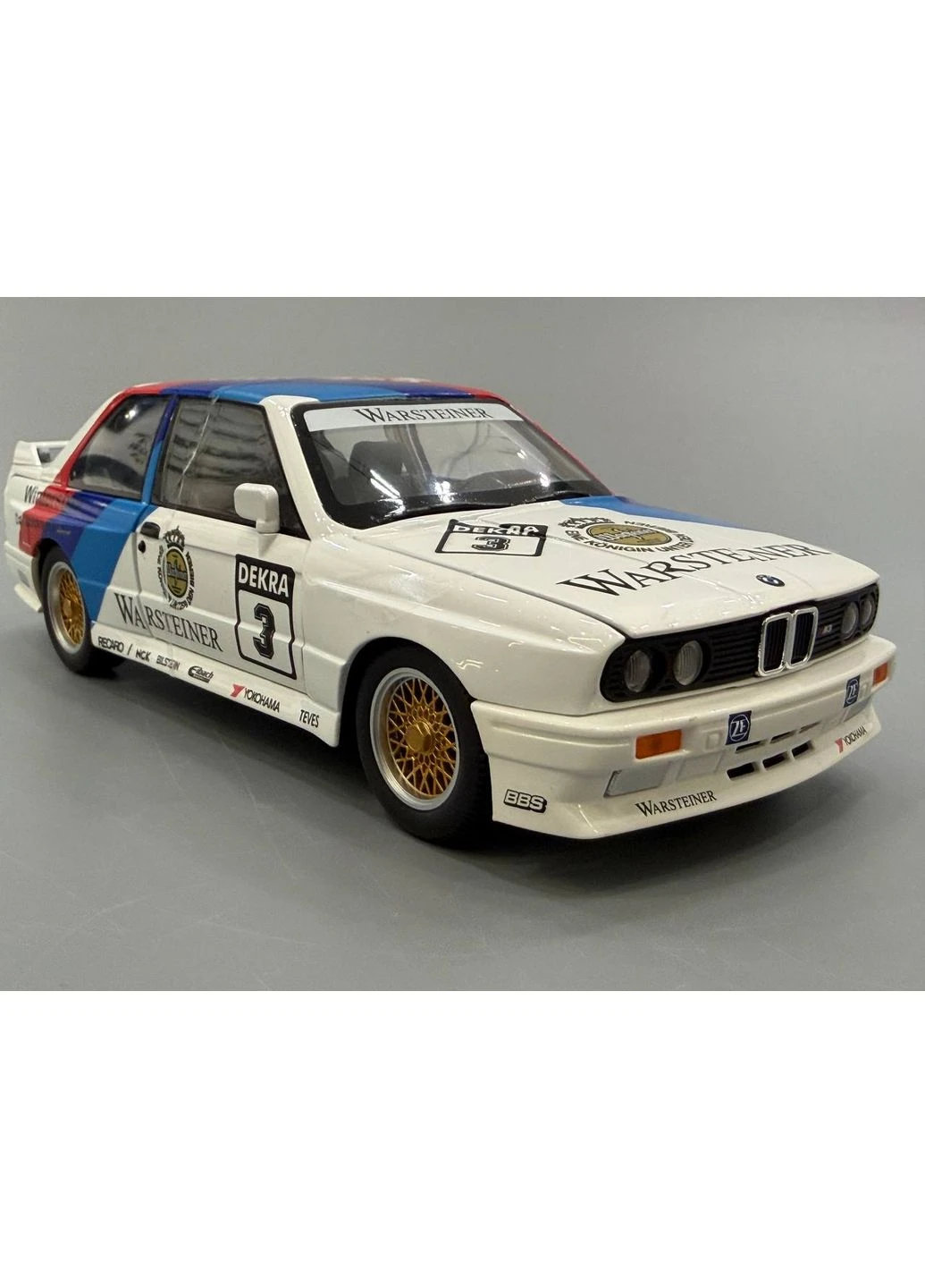 Машинка BMW M3 Авто Експерт металопластик 1:24 звук світло інерція Біла (1558-25) No Brand (394841573)