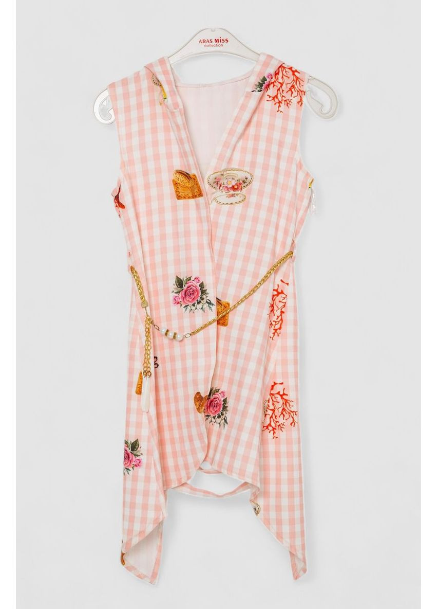 Кардиган в комплекті з лонгслів для дівчаток, 247R1001 Ager (362220173)