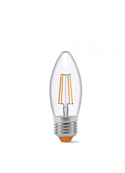 Лампа Filament C37F 4 Вт E27 4100 K Прозора (23681) Videx (284106875)