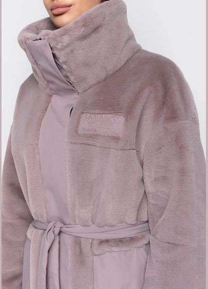 Экошуба 1314-1M-C Маренго/ бдительный бежевый 15-11/ 15-11 SAM MK Samange (313111708)