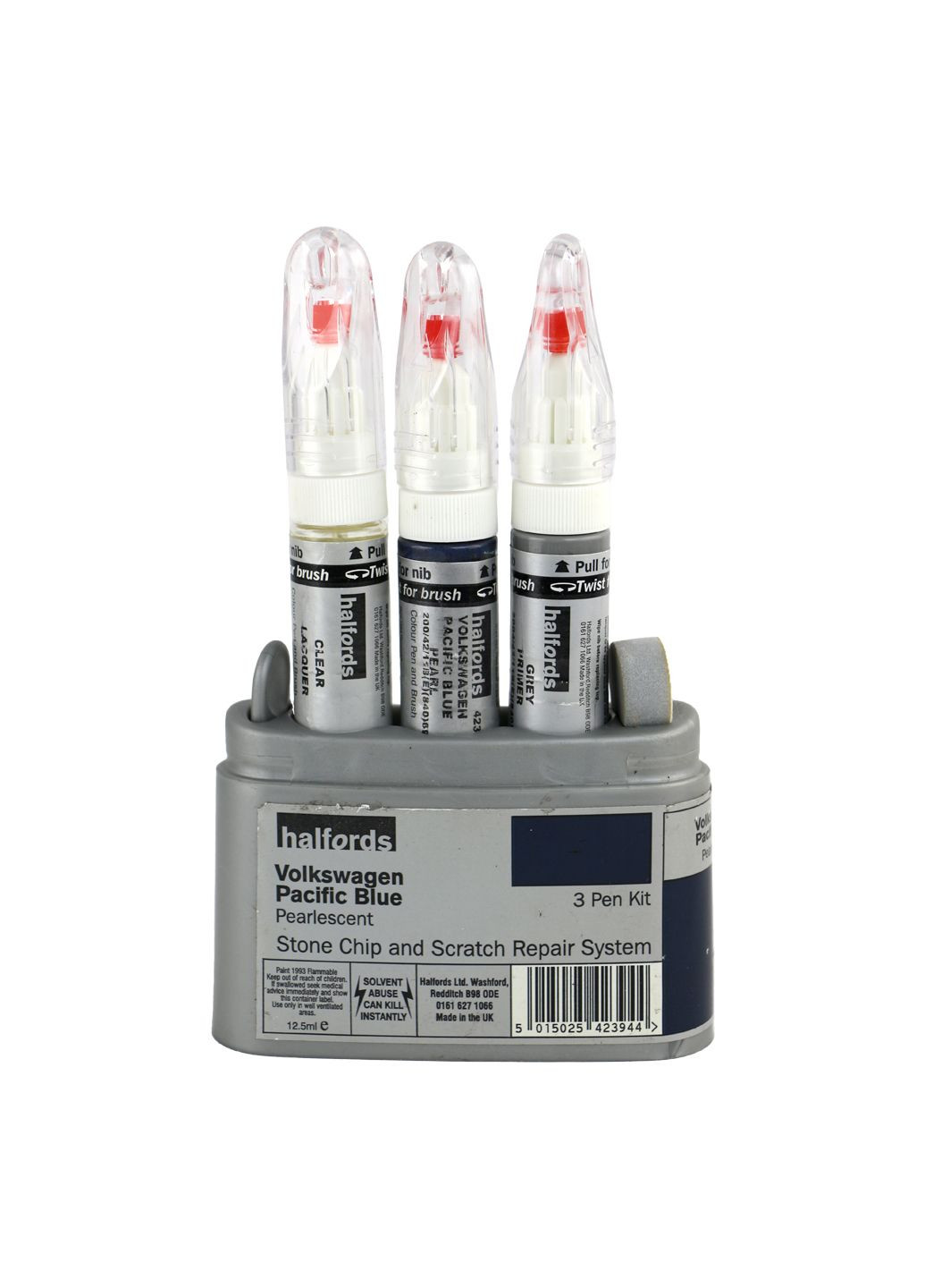 Набор для ремонта сколов и царапин Volkswagen Pacific Blue Pearl синий Halfords (348831971)