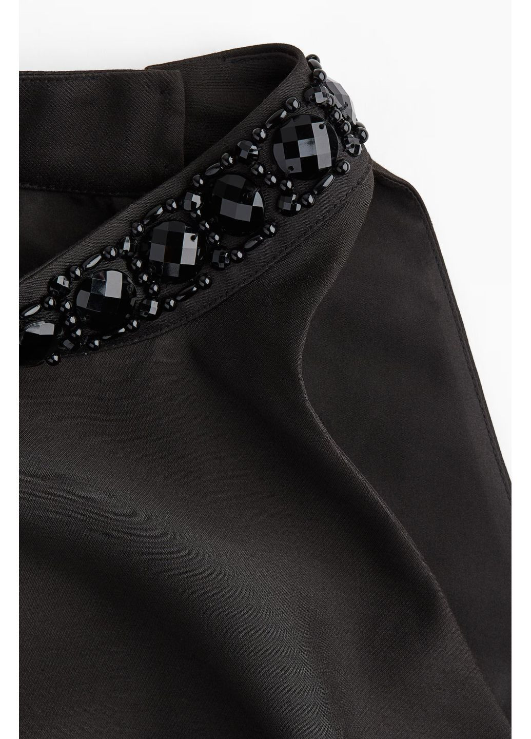 Черное праздничный платье женская H&M однотонное