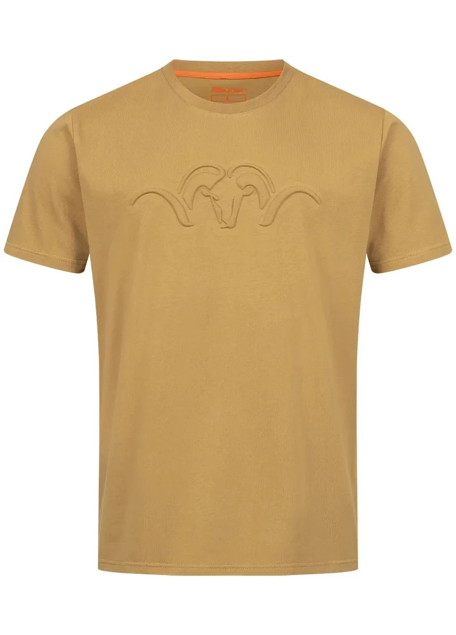 Комбинированная футболка blaser active outfits 3d debossed t25 argali dull gold No Brand
