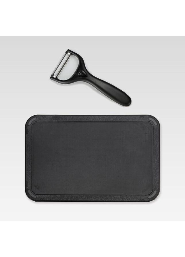 Набір ножів з обробною дошкою MR-1413-BLACK, 8 предметів Maestro чорний,