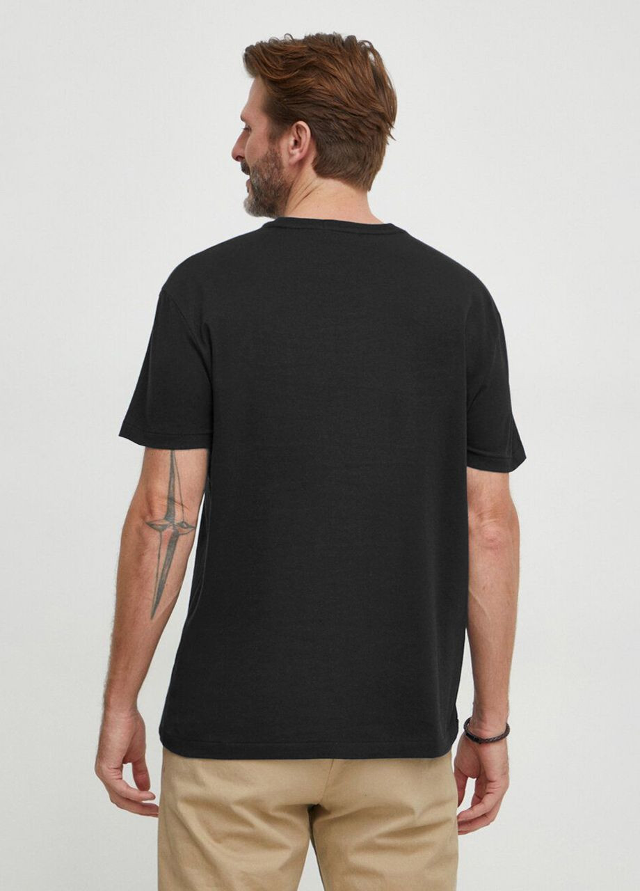 Черная футболка из хлопка slim fit Polo Ralph Lauren