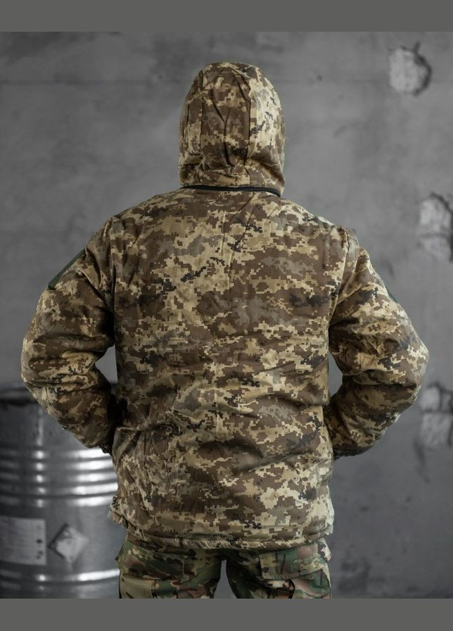 Тактический зимний бушлат пиксель No Brand (304423737)