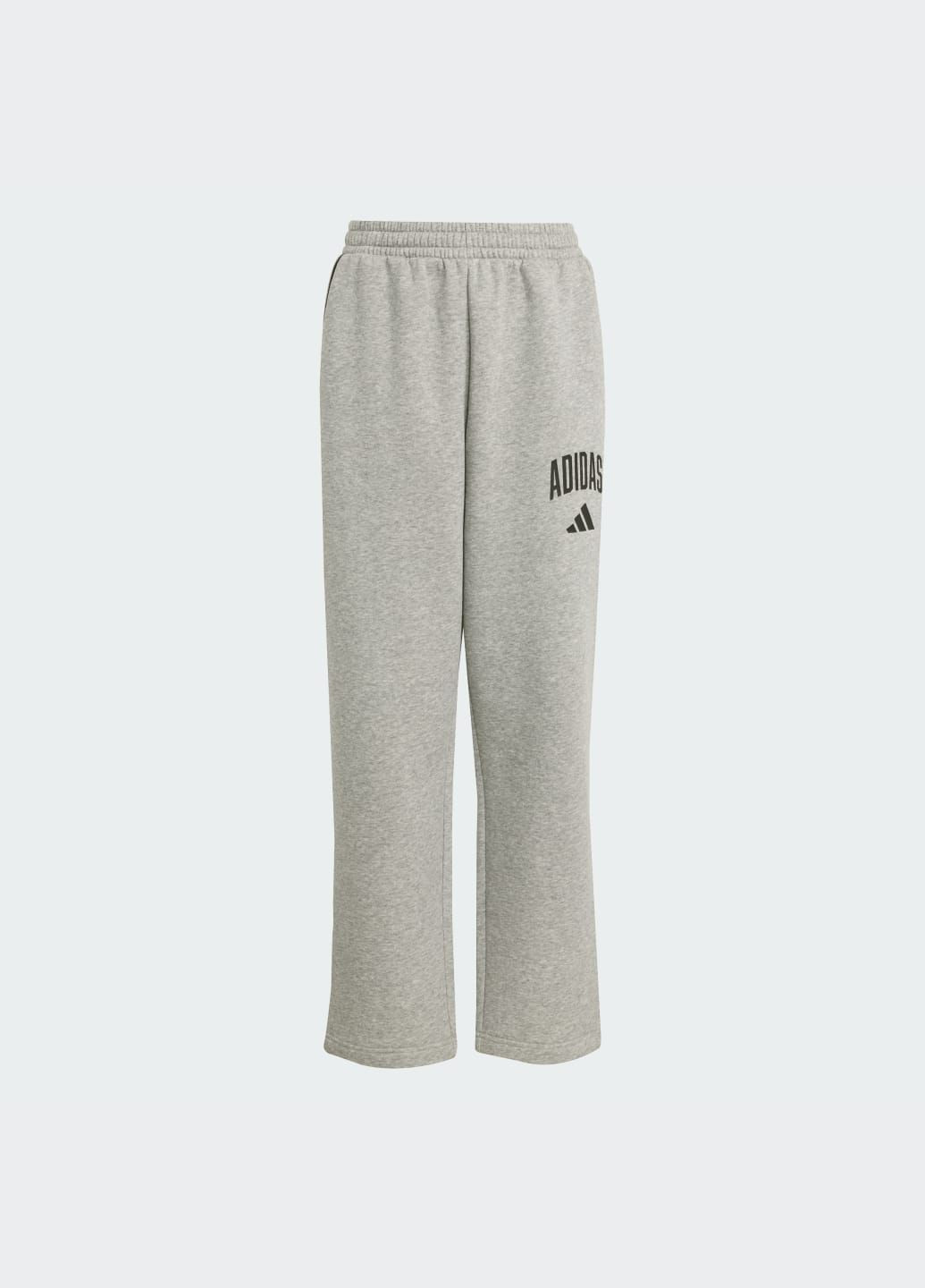 Серые спортивные демисезонные брюки adidas