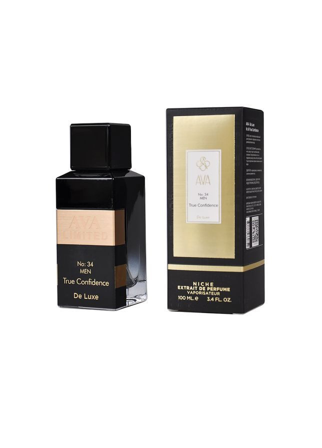Нішевий парфумерний екстракт для чоловіків -De Luxe True Confidence NICHE PERFUM 100 ml Ava (365284475)
