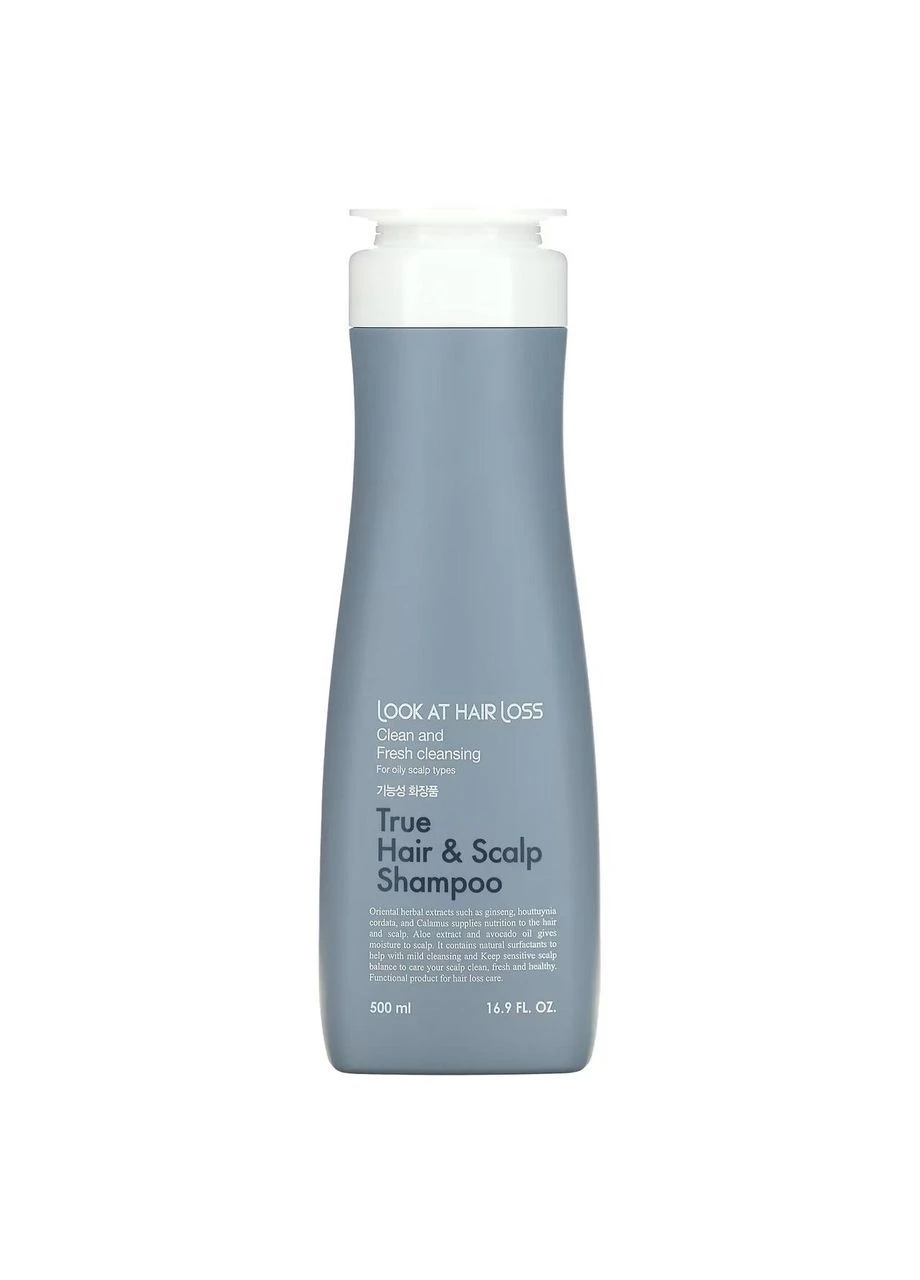 Шампунь для волос  Look At Hair Loss True Hair Scalp Shampoo 500 мл (8807779086080) Daeng Gi Meo Ri (387583417)