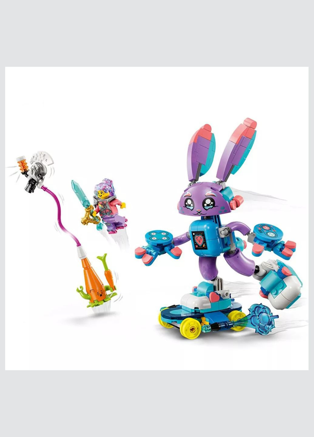 Конструктор Dreamzzz Иззи, Бунчуро, игровой кролик (71490) Lego (333252124)