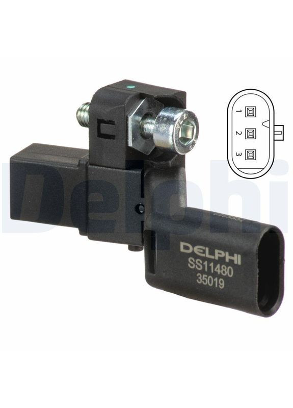 Датчик обертів колінвалу SKODA OCTAVIA III (5E3,...) - 1.6 (2012.11 - 2021.03) DL SS11480 Delphi (355340312)