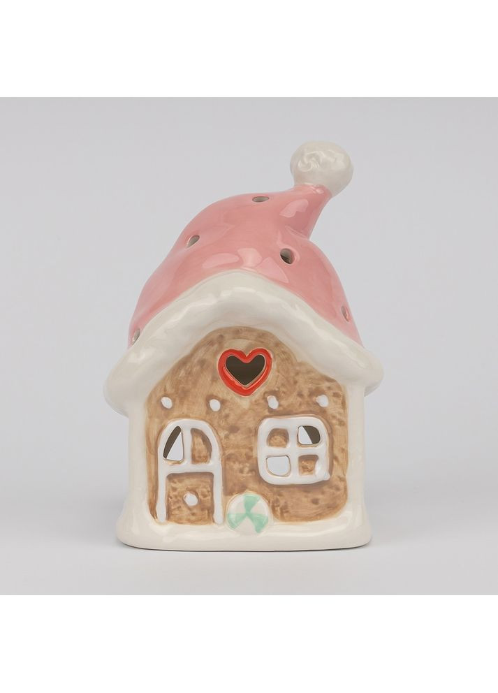 Підсвічник Імбирний будиночок 16 см 16037-009 кераміка Lefard (362577286)