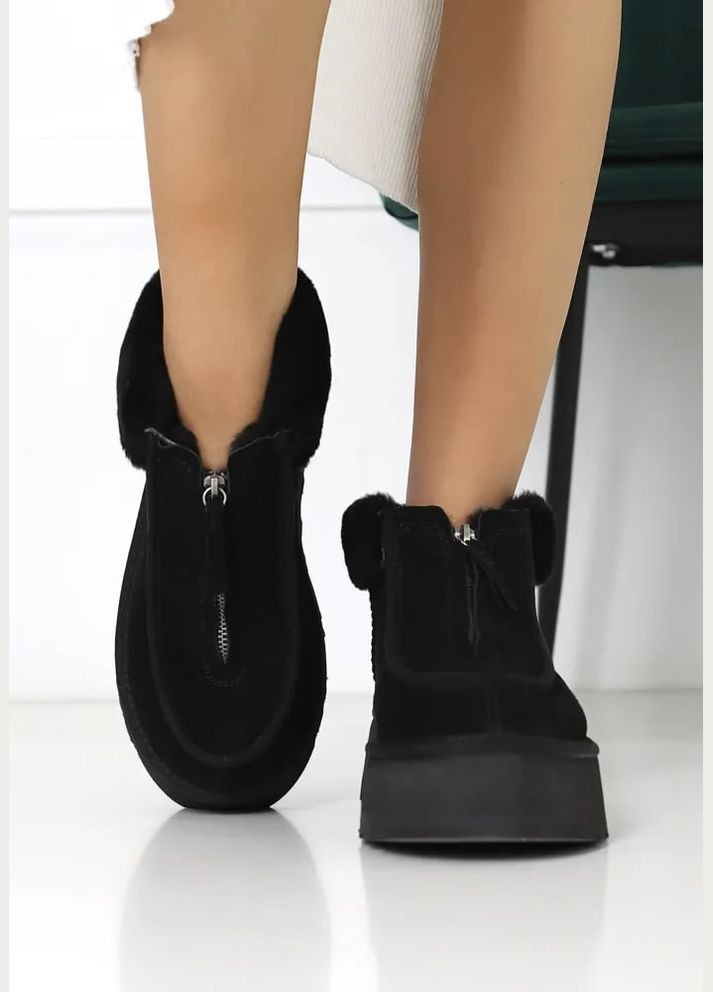 УГГ Платформа Жіночі Замша Змійкою Funkette Boot Suede UGG (305413601)