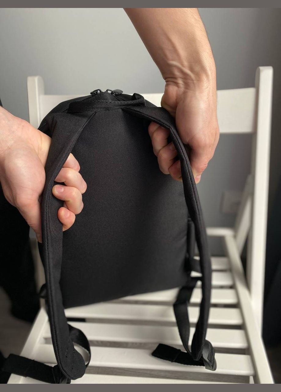 Рюкзак портфель средний черный цвет мужской женский BagLnd YR No Brand (331111607)