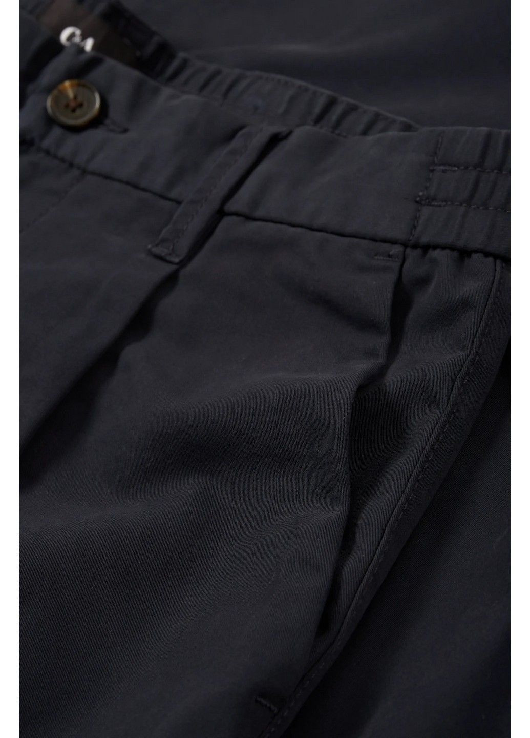 Темно-синие кэжуал демисезонные брюки C&A