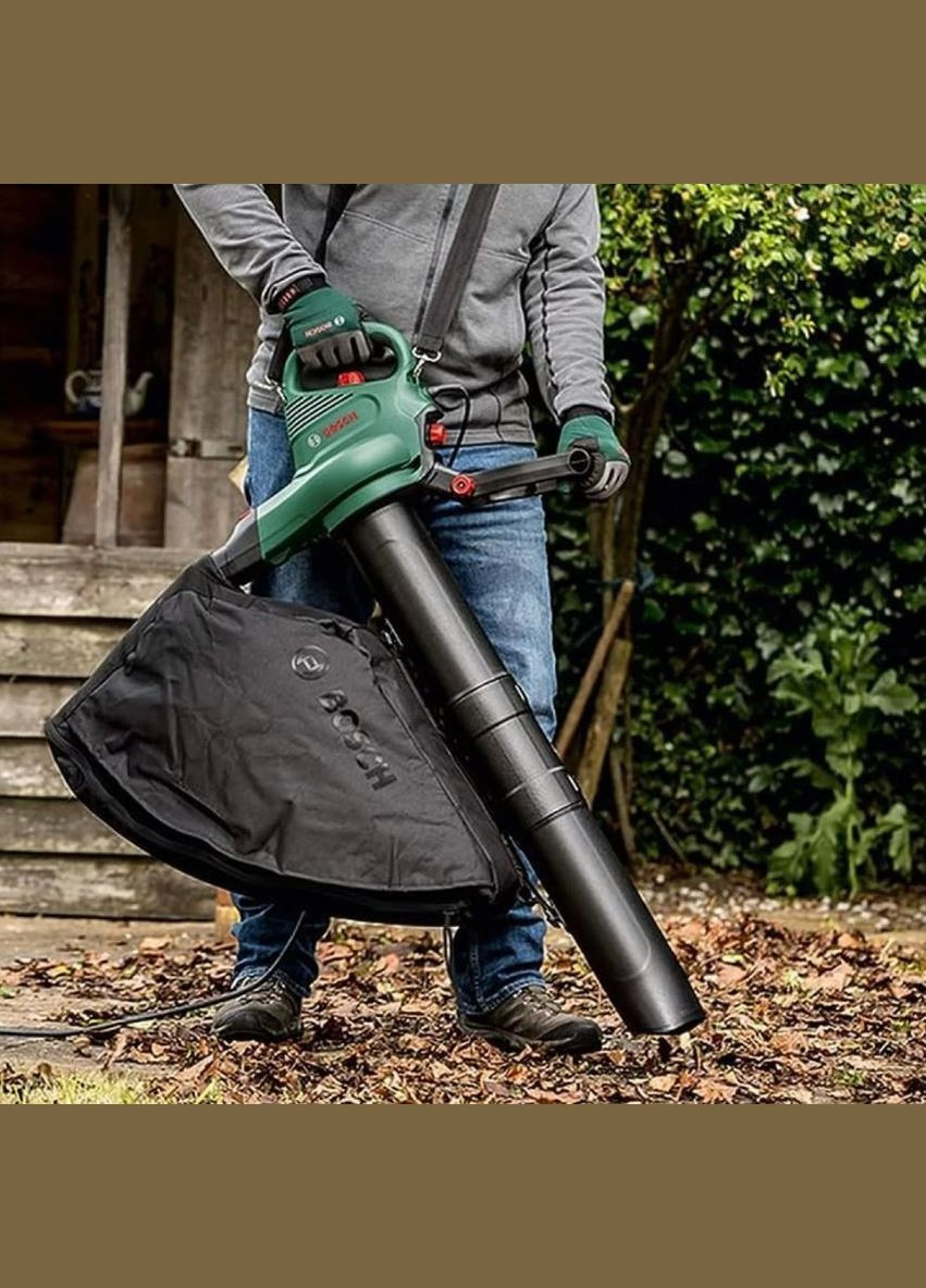 Садовая воздуходувка-пылесос Universal GardenTidy 3000 (3 кВт, 285 км/ч) с измельчением (24918) Bosch (323165824)