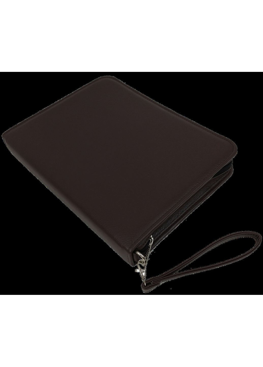 Папка для документов формата А4 из эко кожи 712100 Темно-коричневая Exclusive (361230324)