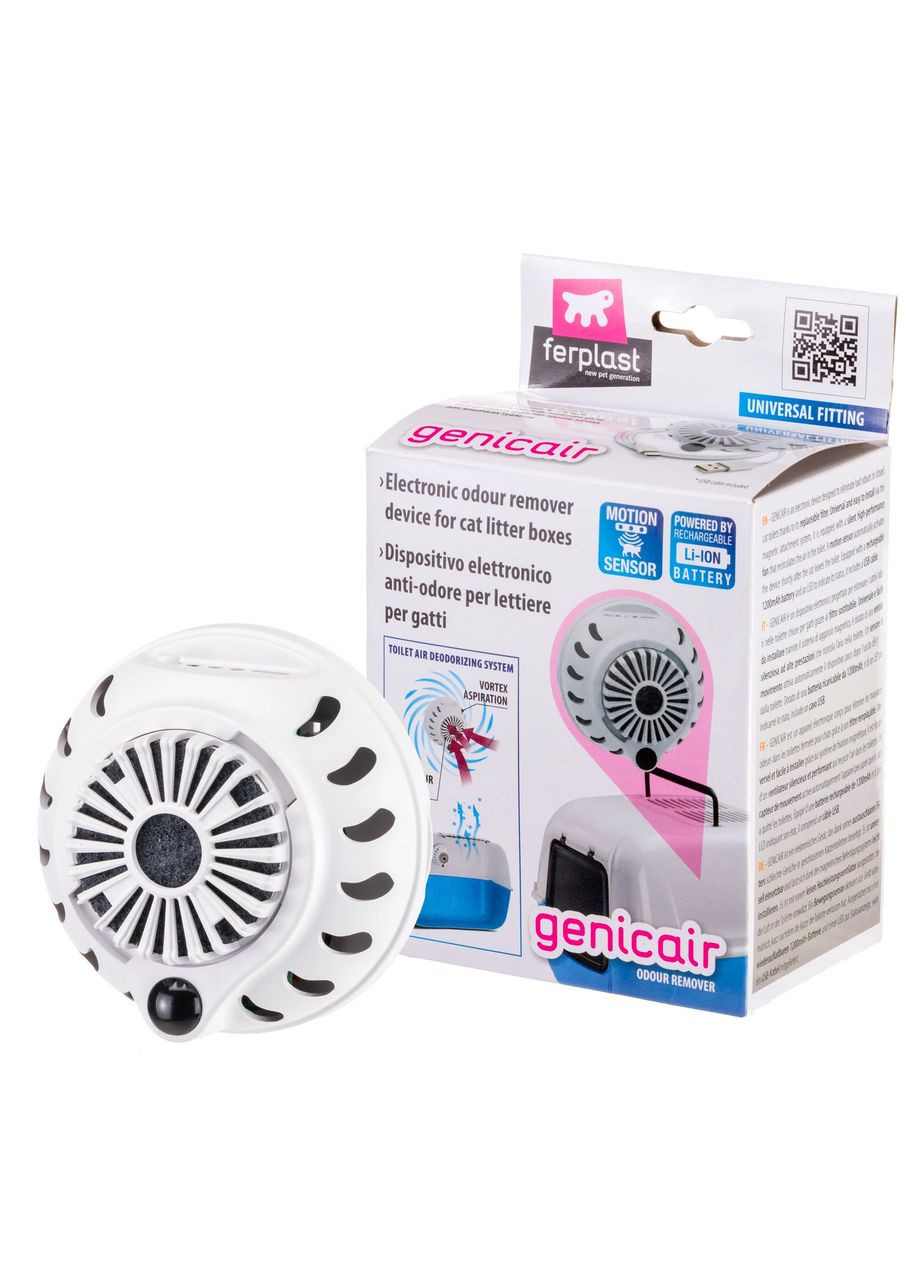Электронное устройство для устранения неприятных запахов из кошачьих туалетов Genicair (Ферпласт) Ferplast (334725827)