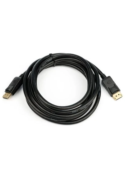 Кабель мультимедийный (50121) Atcom DisplayPort M to DisplayPort M 5.0m 8K/4K black (401039220)