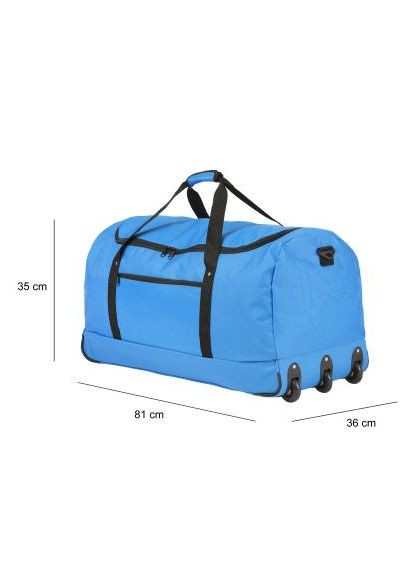 Дорожная сумка (603093) TravelZ на колесах Wheelbag 100 Blue (366700225)
