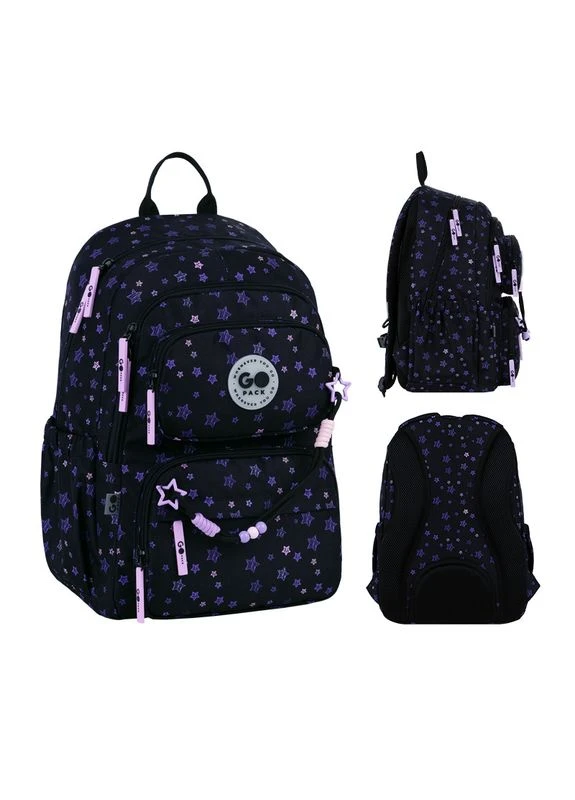Рюкзак Education GO26-120M-1 Stars + карандаши Kite 18цв. GoPack (386389376)