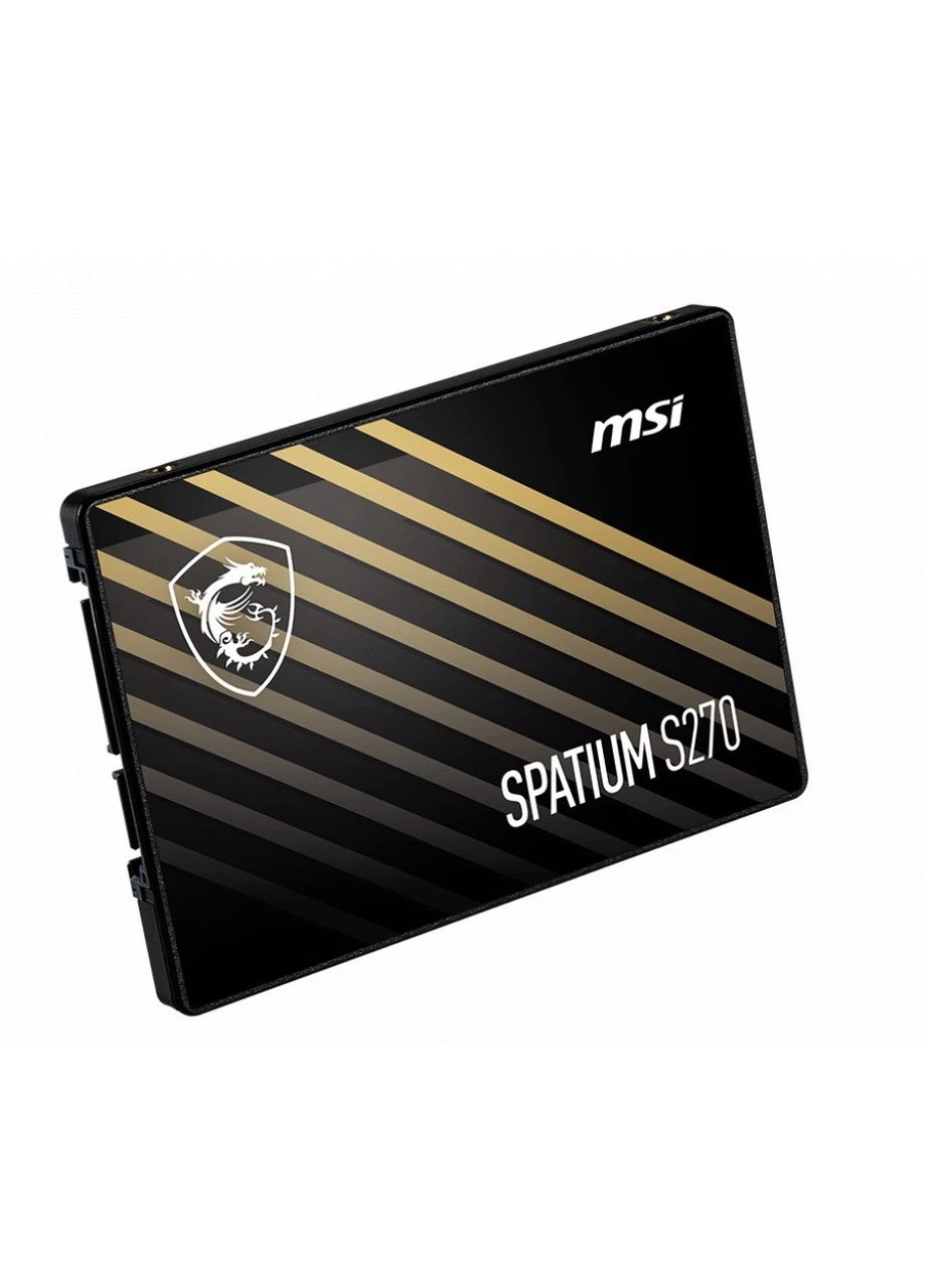 Накопичувач SSD 960GB Spatium S270 2.5" SATAIII 3D TLC (S78-440P130-P83) 450 МБ/с, 500 МБ/с MSI (354744194)