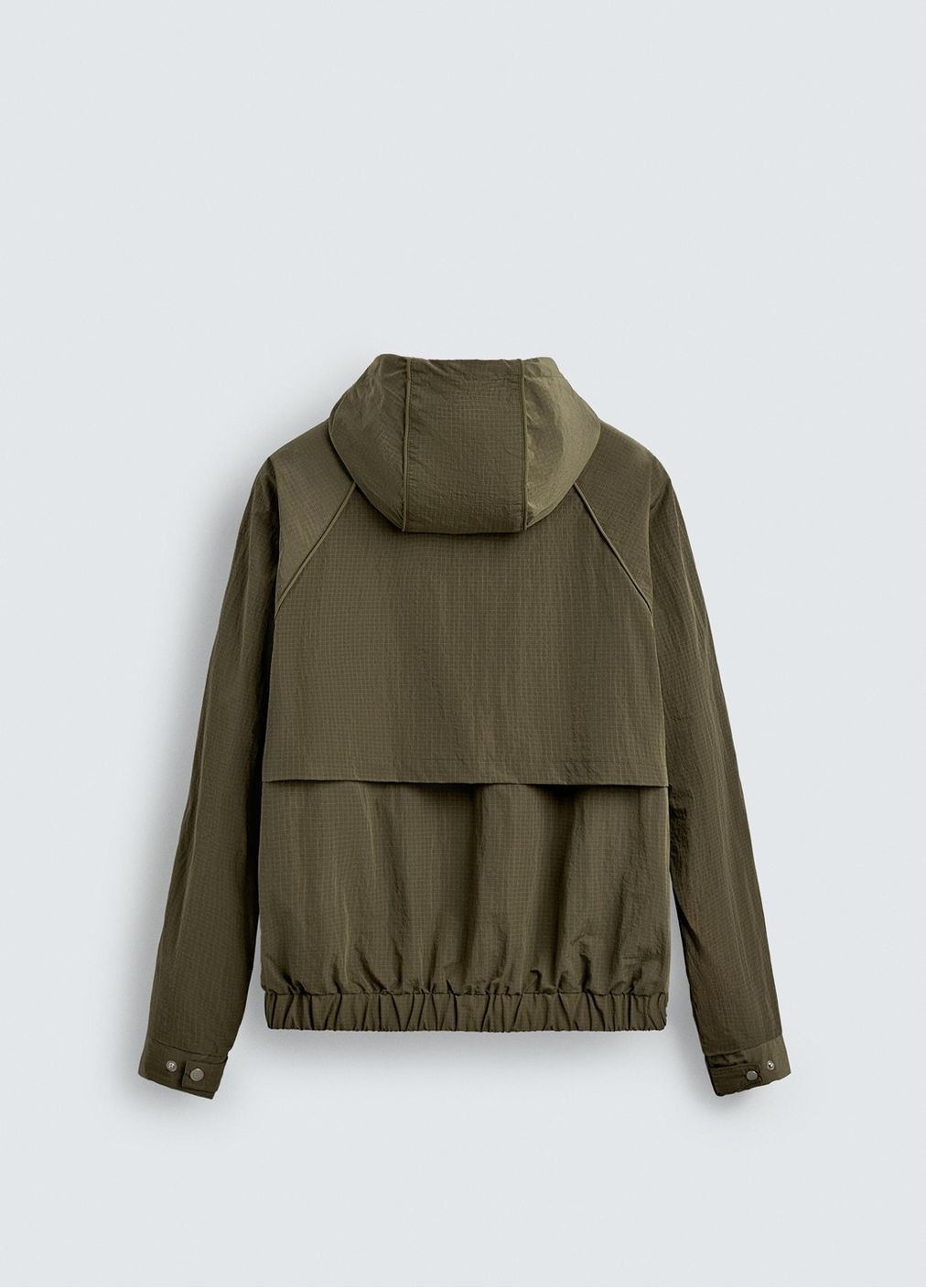 Оливкова (хакі) демісезонна куртка Zara