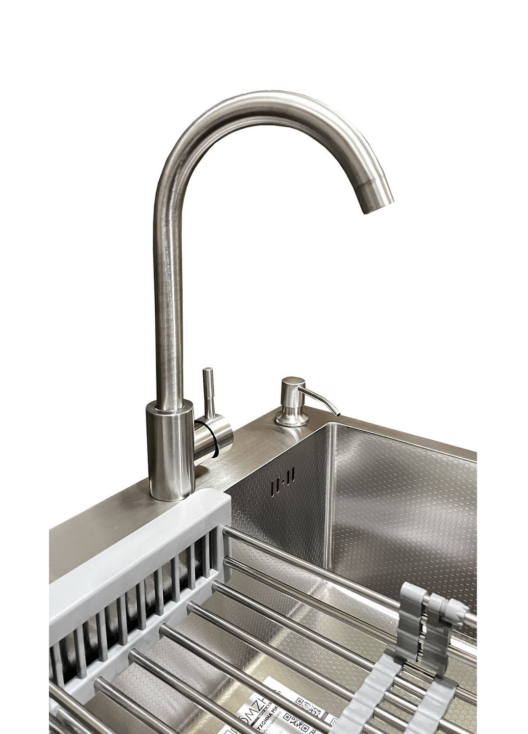 Комплект мийка + змішувач Arta Carbon U-450 (A) Romzha (351361499)