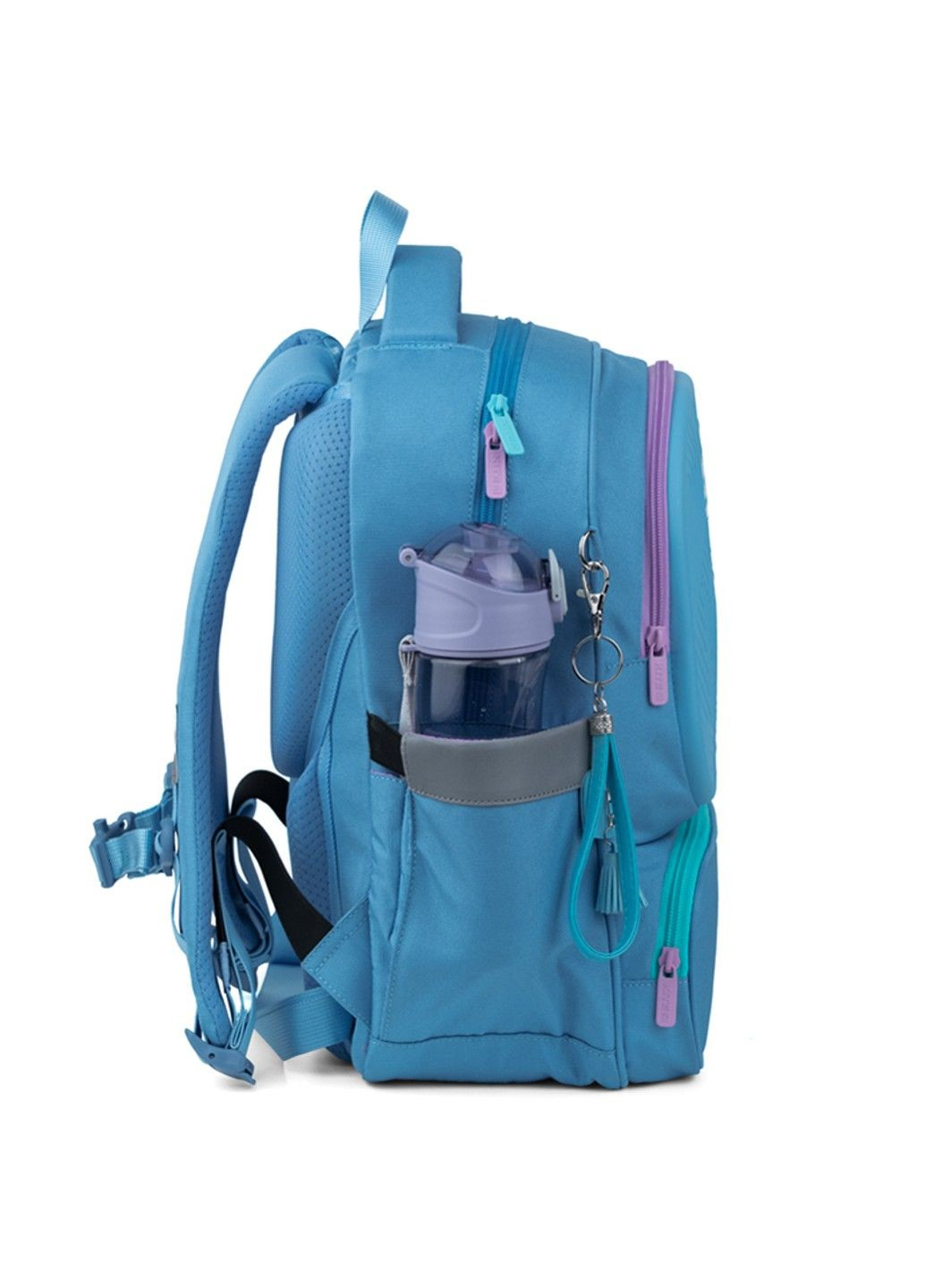 Набір рюкзак + пенал + сумка для взуття WK 728 блакитний Kite (335401496)