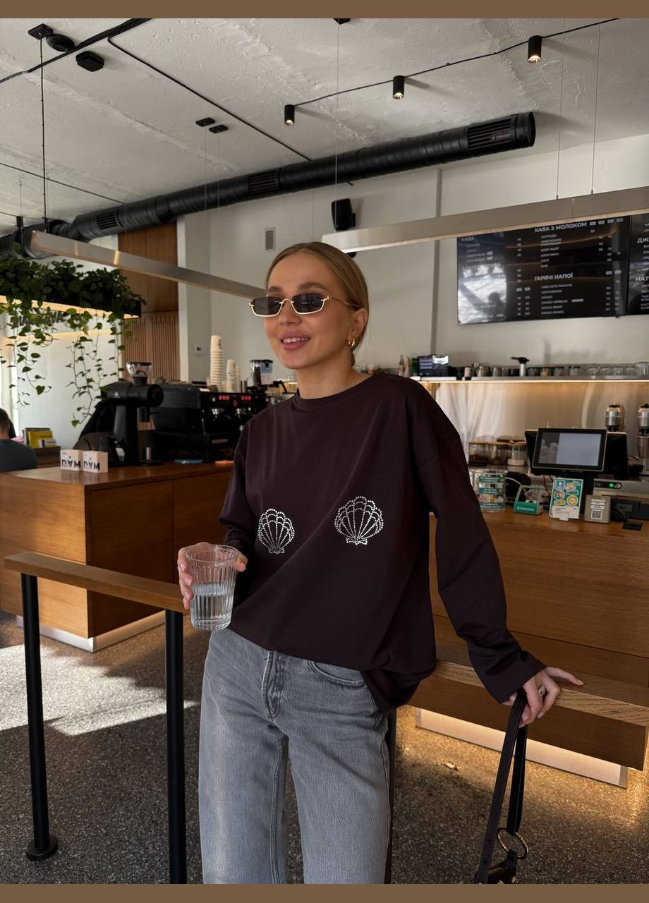 Лонг з акцентними мушлями No Brand (322074328)