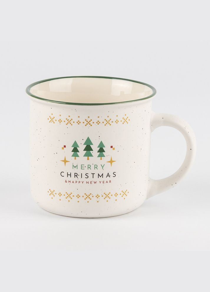 Набор чашек Merry Christmas, 380 мл 4 шт. 16035-011 керамика No Brand (346533714)