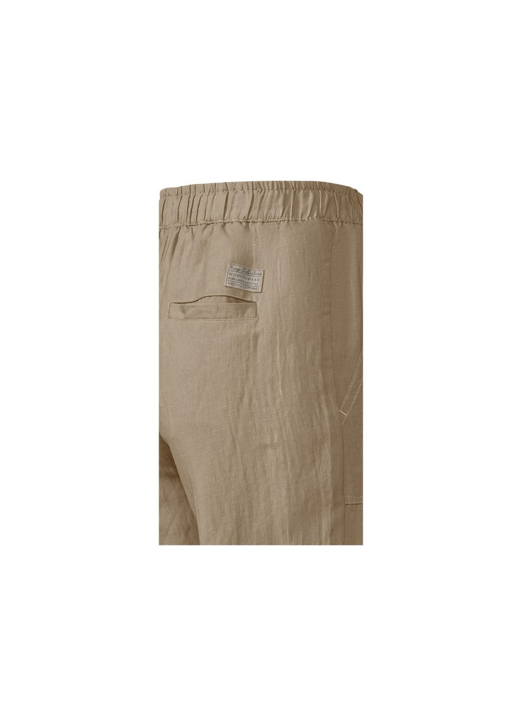 Брюки Regular Fit из конопляного материала для женщины LIDL 400124 34(XS) Esmara Штани 408462 бежевий (322261142)