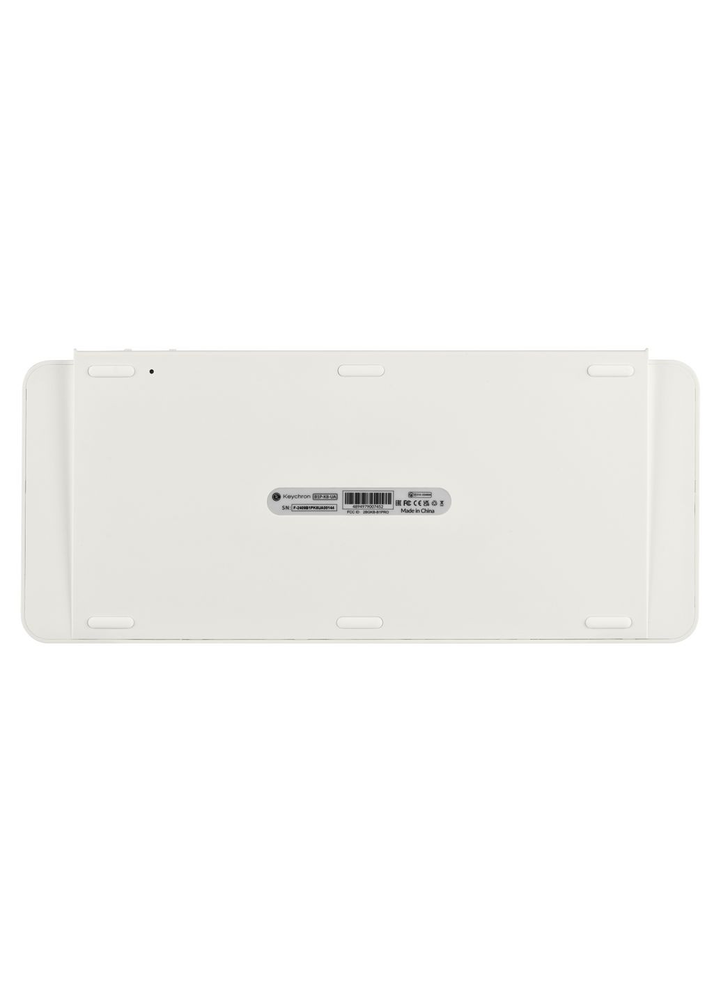 Клавиатура мембрана B1P-K8-UA B1 Pro, USB/WL/BT, ivory white Keychron (365731100)