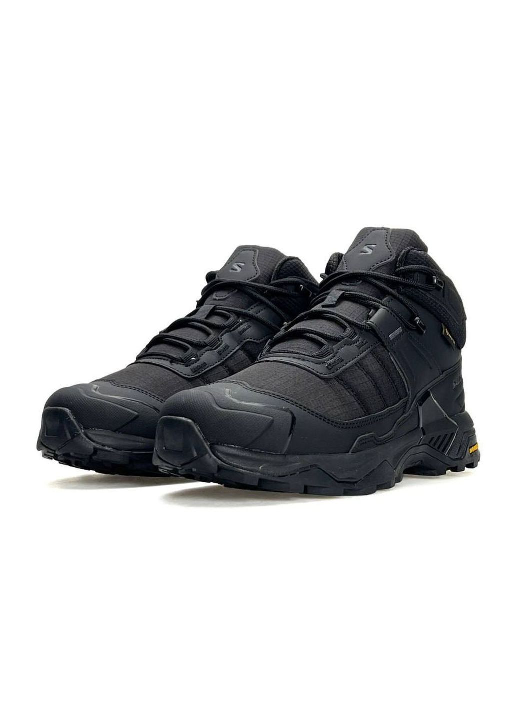 Черные зимние кроссовки мужские No Brand