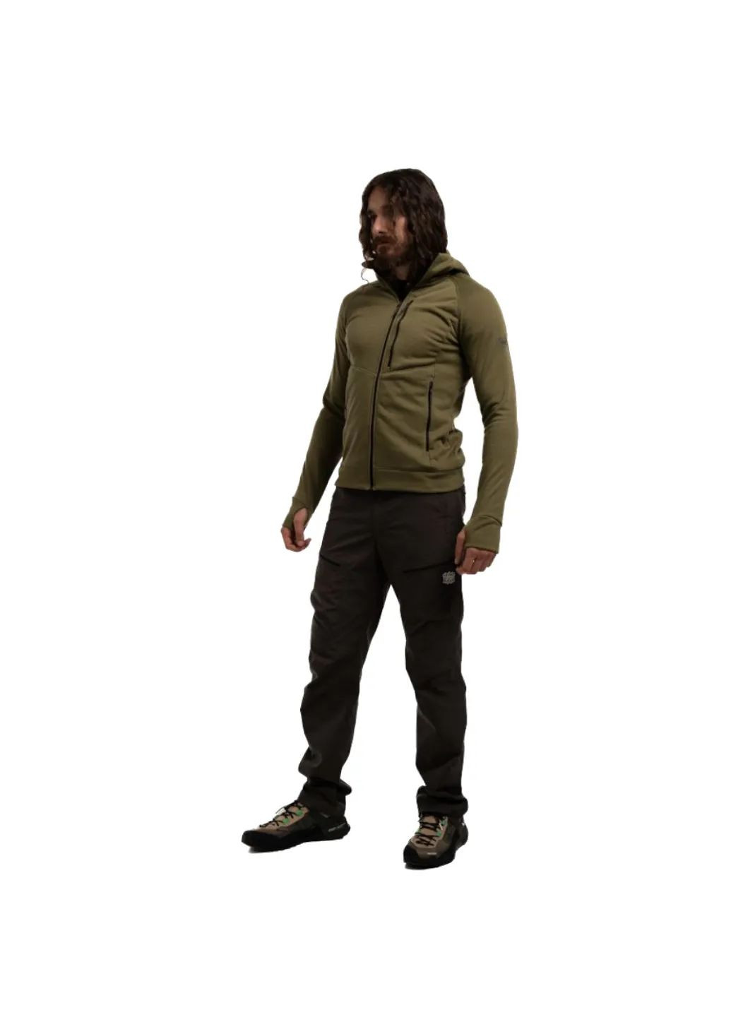 Черные демисезонные брюки Turbat