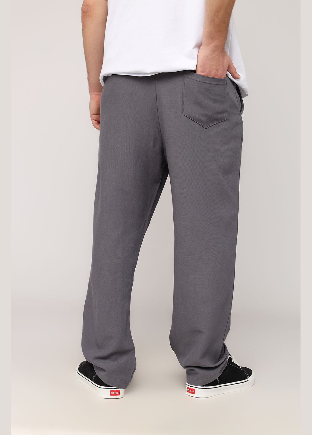 Штани завужені чоловічі колір сірий CB-00275078 Vanc (330223018)