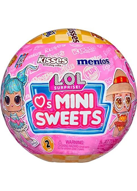 Ігровий набір Lol Surprise Loves Mini Sweets Series 2 Flamingo girlie color change glitter лол кукла L.O.L. Surprise! (323480752)