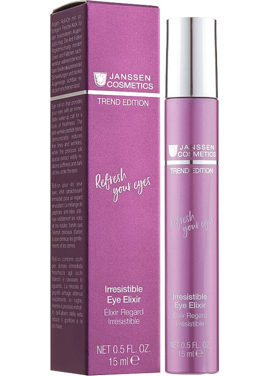 Эликсир для кожи вокруг глаз Trend Edition Irresistible Eye Elixir 15ml (844635-42437) Janssen Cosmetics (368637029)