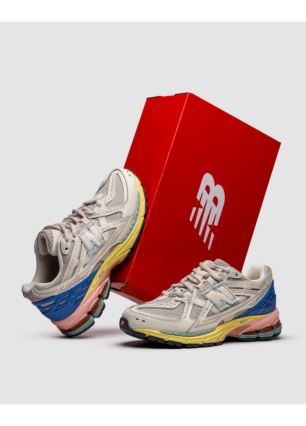 КРОСІВКИ ЖІНОЧІ NEW BALANCE 1906U ANGORA BLUE PINK НЬЮ БЕЛАНС 1906U No Brand рожеві демісезони (367174798)