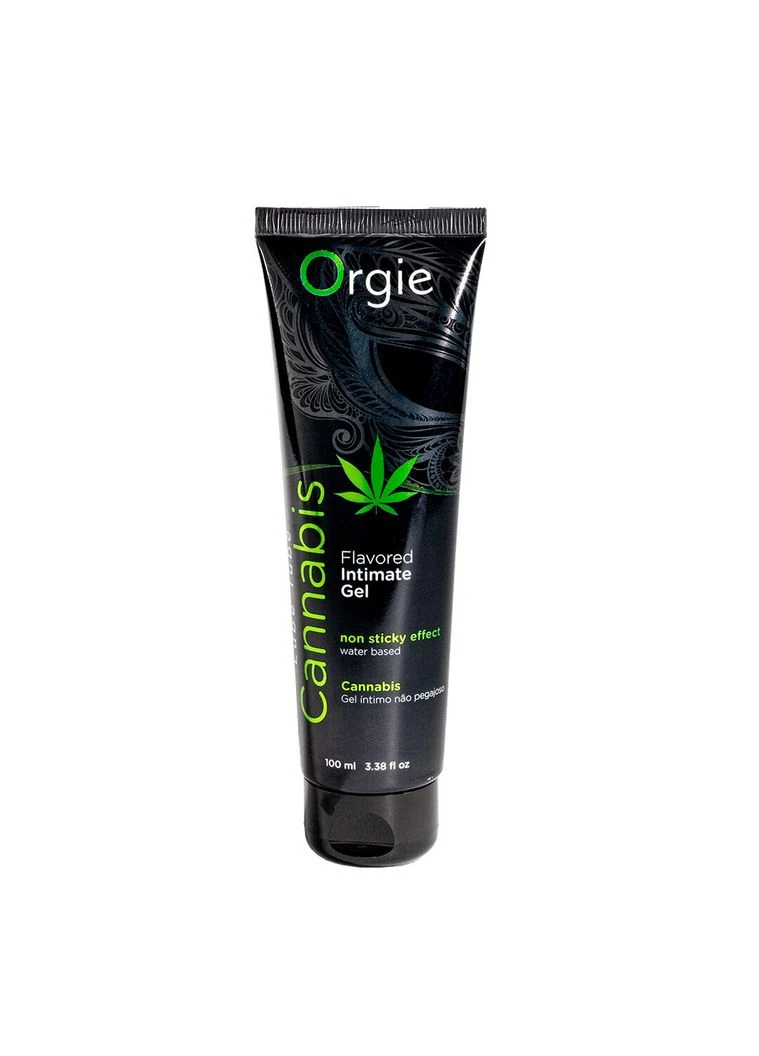 Лубрикант на водній основі Lube Tube Cannabis, 100 мл, з олією насіння конопель 20527 Orgie (392054230)