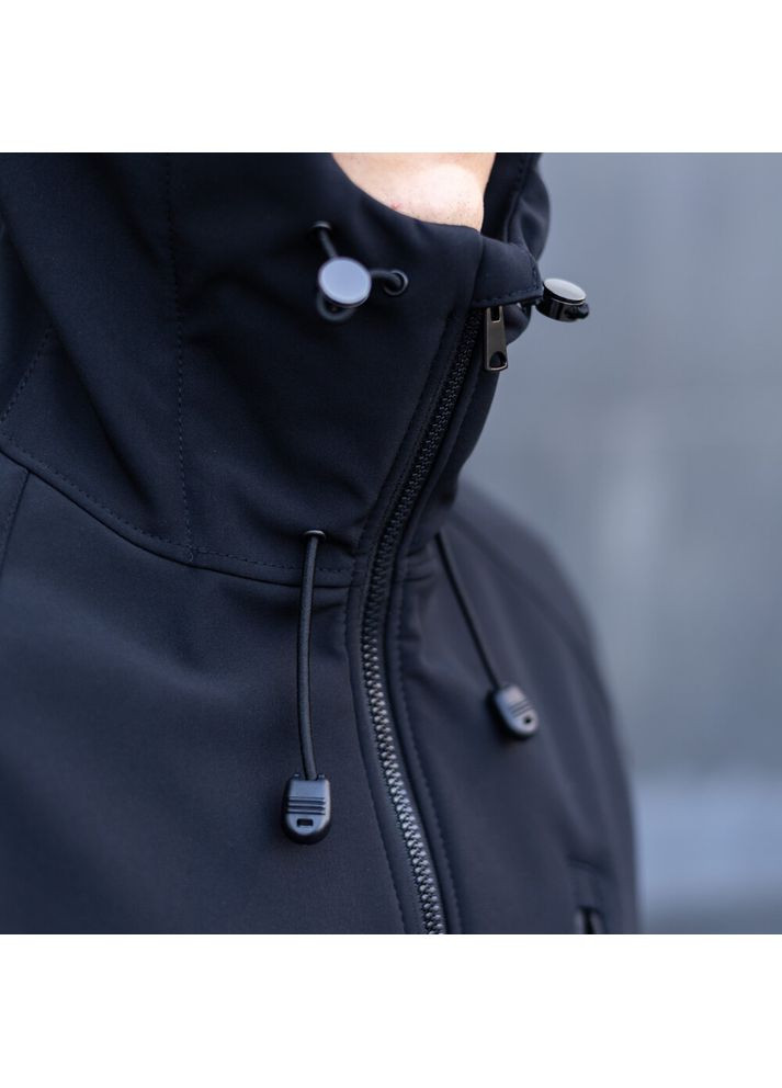 Черная демисезонная куртка matrix черный Pobedov