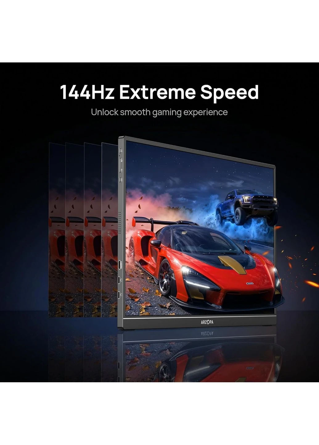 Портативный монитор 16.1" Z1FC Black EU [157149] Arzopa (400982568)