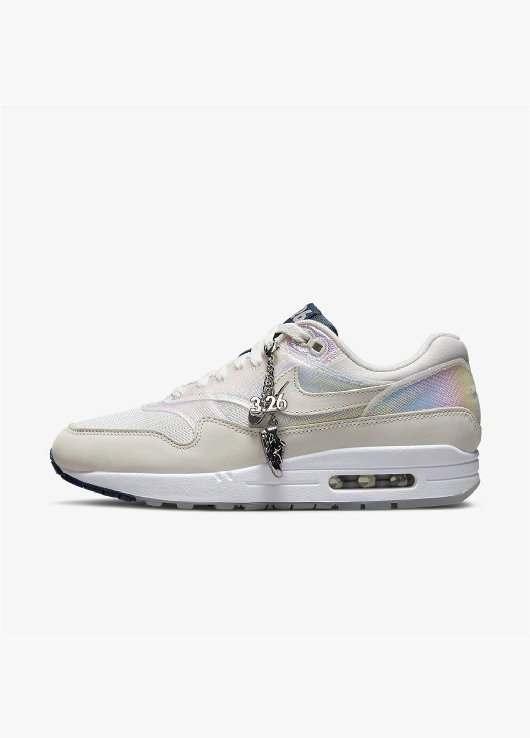 Кроссовки женские Air Max 1 La Ville Grey Dq9326-100 Nike серые (333652303)