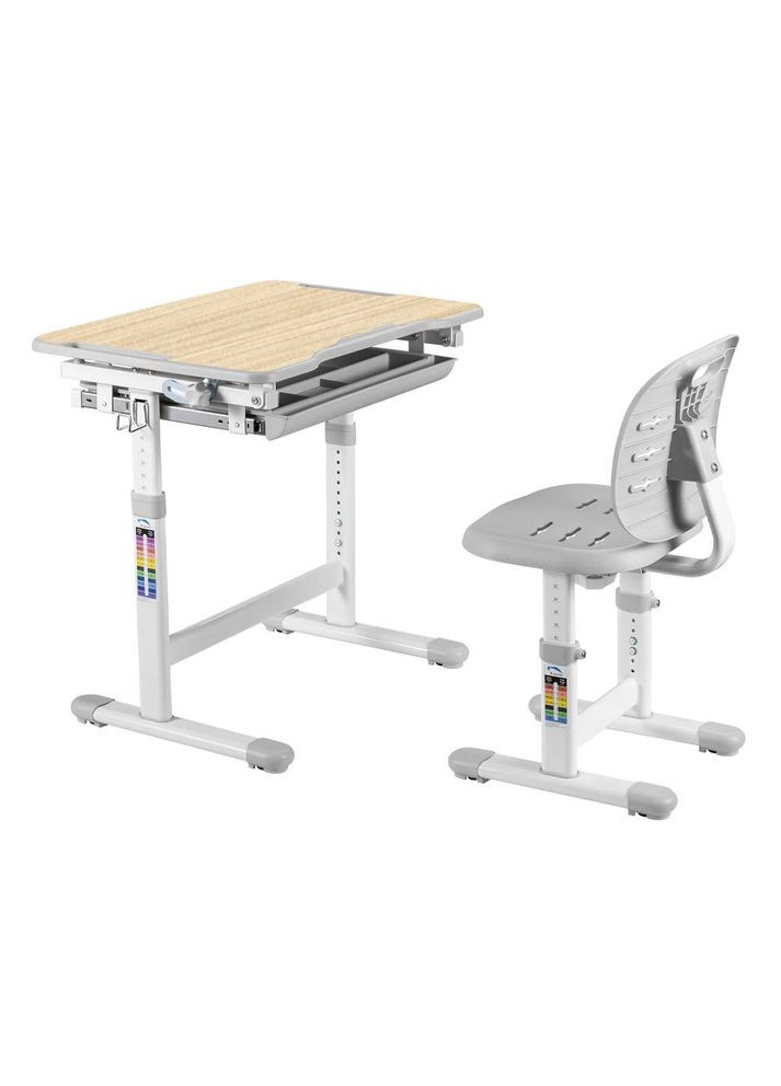 Дитячий комплект меблів Piccolino III Сірий (1315568933) FunDesk (356505023)